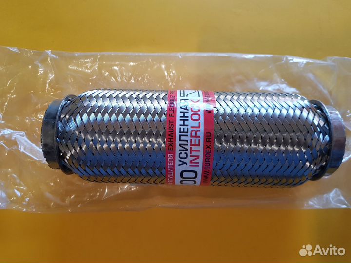 Гофра глушителя усиленная 45x200мм Hyundai Accent