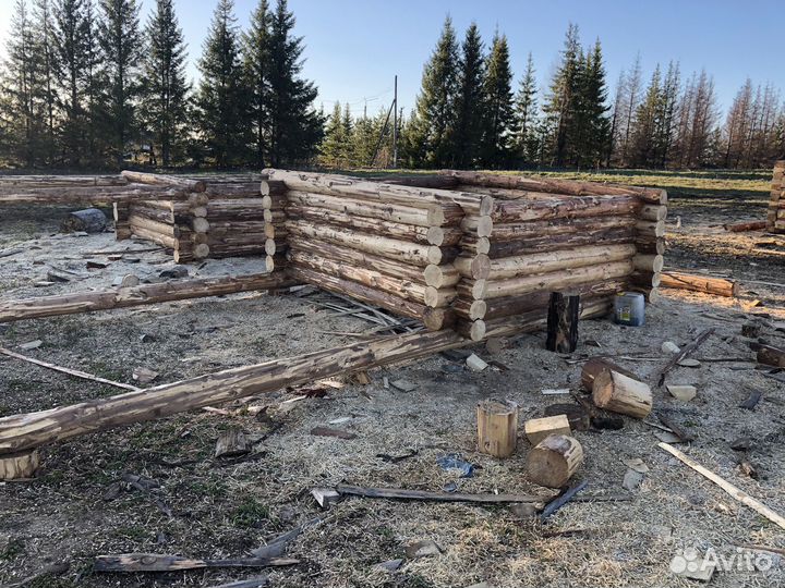 Сруб для бани 3х3