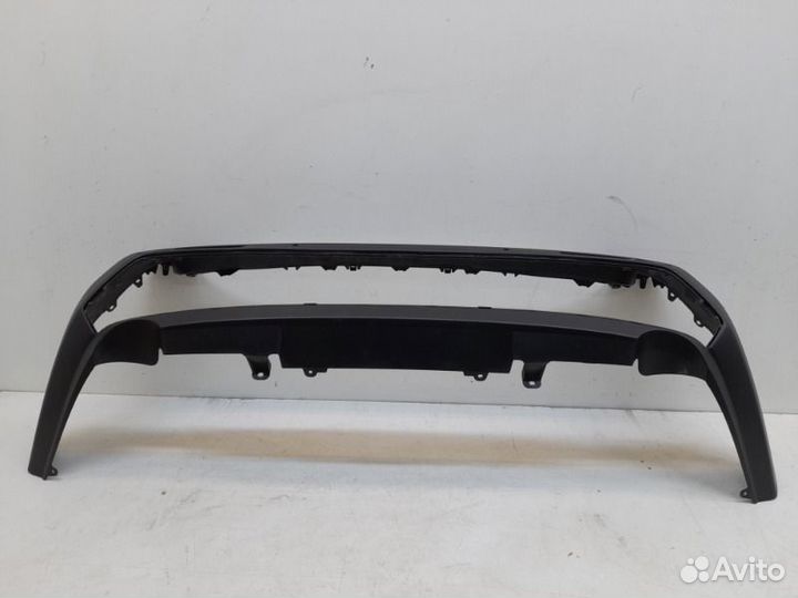 Юбка бампера задняя Toyota Rav4 50 2018-2023
