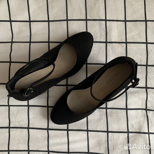 Туфли на высоком каблуке кожа 37/38