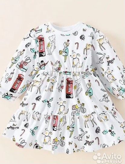 Next платье для девочек 4-5 дет