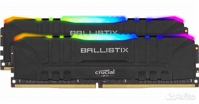 Crucial Ballistix RGB Black 32GB (2x16GB) 3200