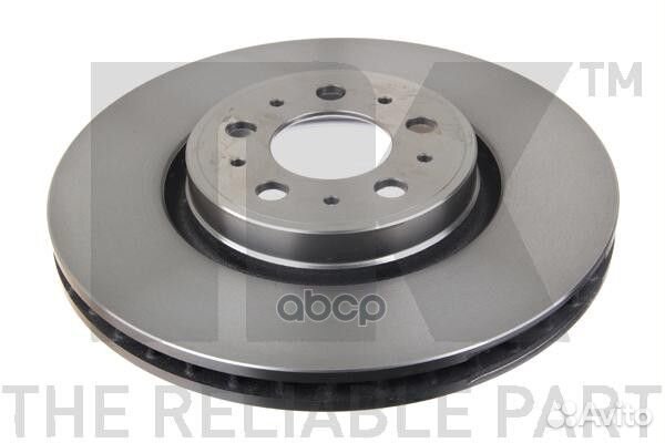 204862 диск тормозной передний Volvo S60/S80/V