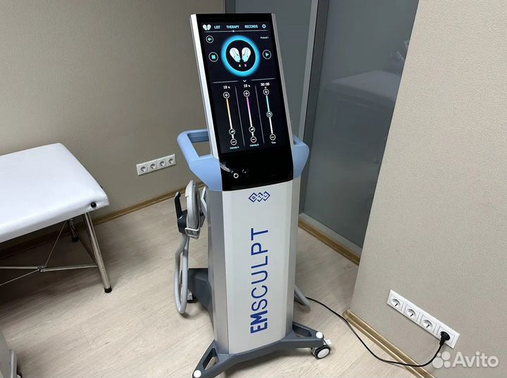 Аппарат для массажа коррекции фигуры EMSculpt