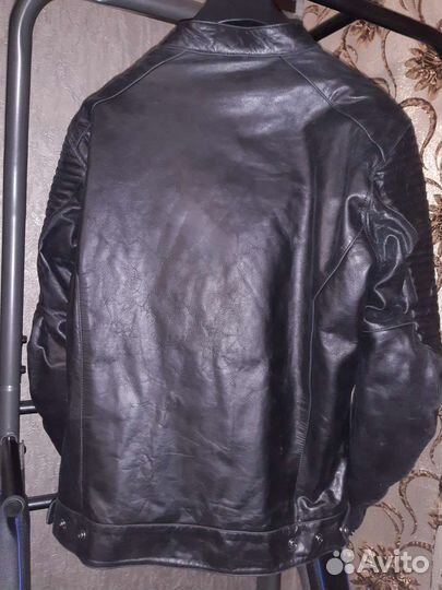 Кожаная мотокуртка segura