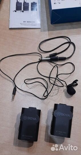 Радиосистема (микрофон петличный) boya BY-WM4 Pro