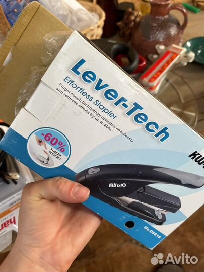 Степлер lever-tech