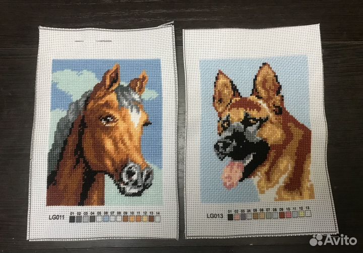 Готовая вышивка крестом