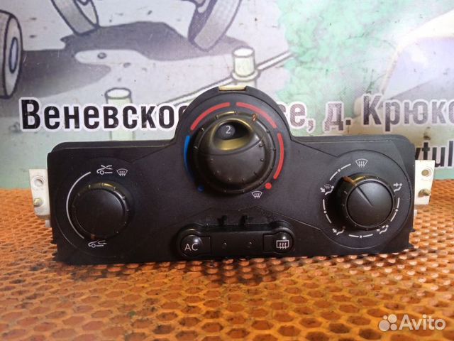 Блок управления печкой Renault Scenic