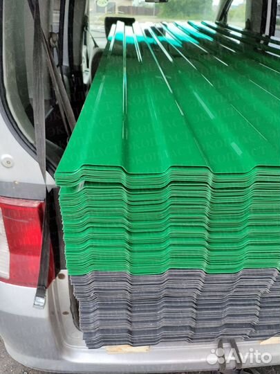 Профлист пэт ударопрочный с производства пласт. k