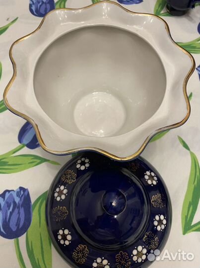 Кобальт фарфор Бронницкий завод