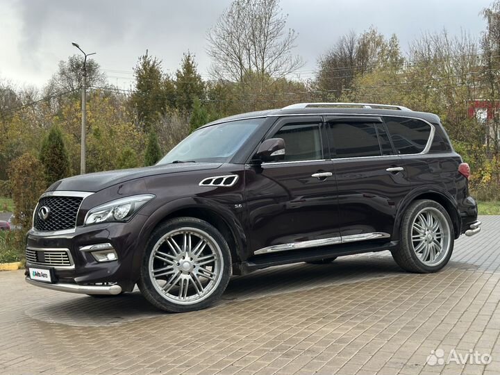 Infiniti QX80 5.6 AT, 2016, 200 000 км