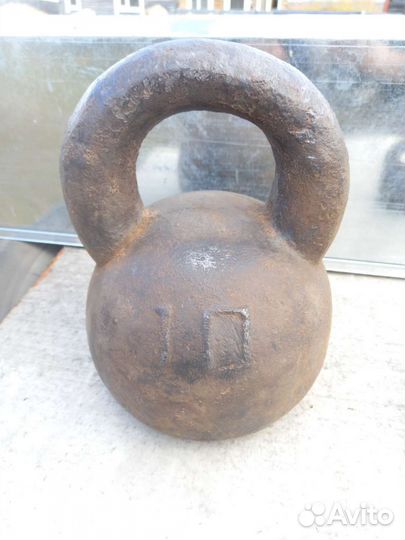 Гири весовые, царского периода. 1 пуд, 1 и 2 фунта