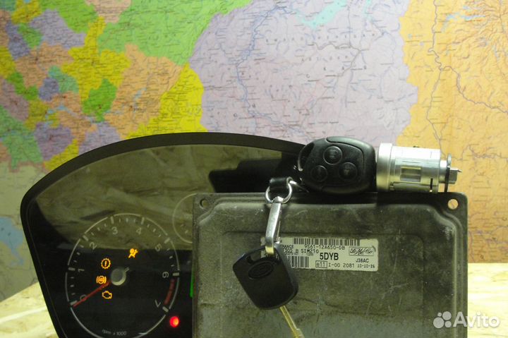 9S61-12A650-DB Эбу Fusion Привязка, Рем, Проверка