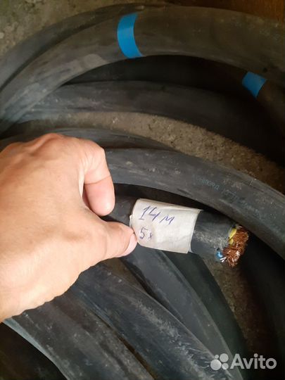 Кабель медный силовой кгтп-хл 5х25