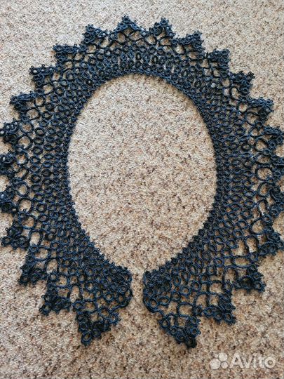 Кружевной воротник (фриволите)