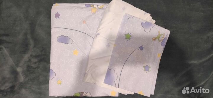 Постельное белье в детскую кроватку