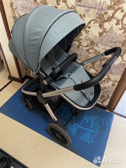 Коляска модульная 2в1 Baby shell BBS зелёный