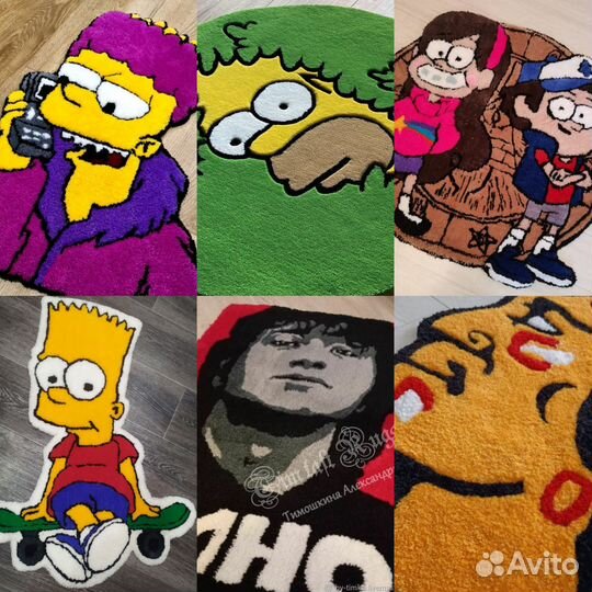 Тафтинговый ковер