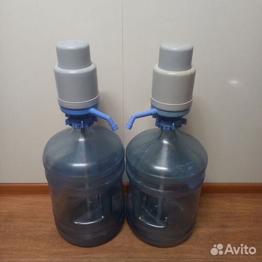 Помпа для воды+бутыль-20л