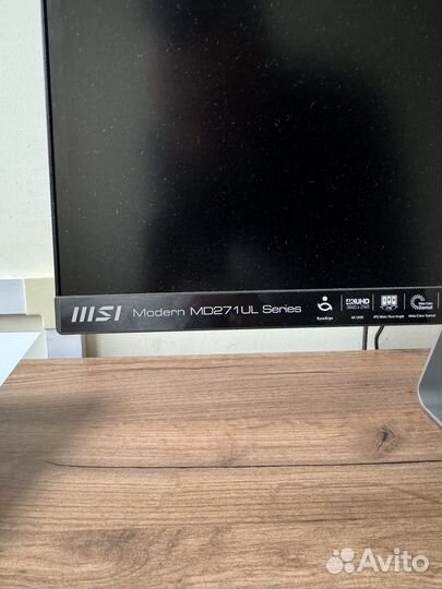 Монитор MSI md271ul. 27 дюймов