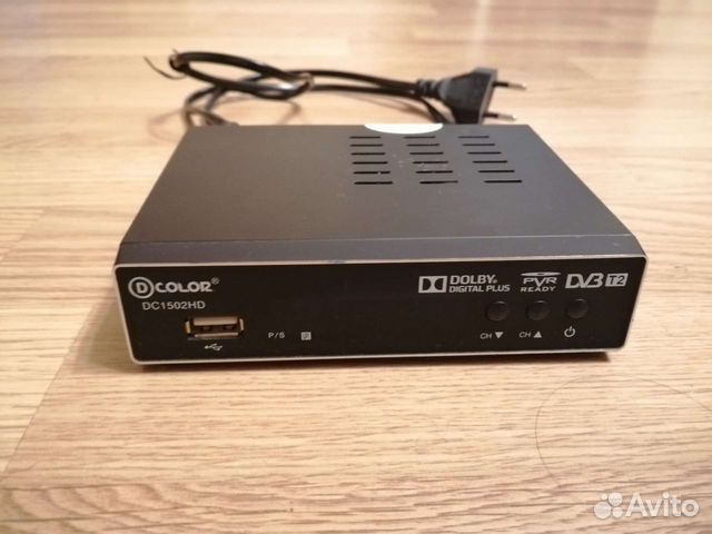Телевизионный цифр. приёмник dc1502hd