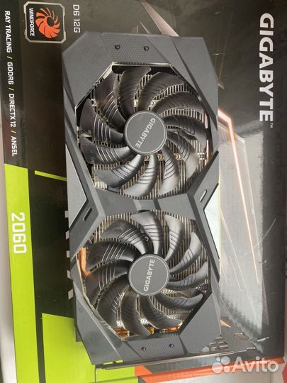 Видеокарта rtx 2060 12gb