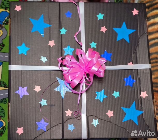 Коробка подарочная картонная -Большая