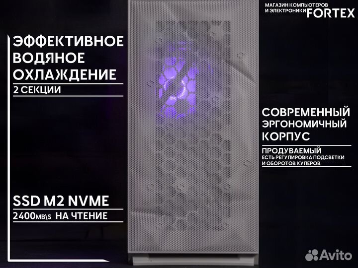 Топ пк i7 13700KF RX 7800 XT 512+32