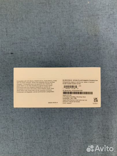 Наушники apple airpods pro