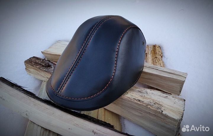 Кепка. Натуральная кожа
