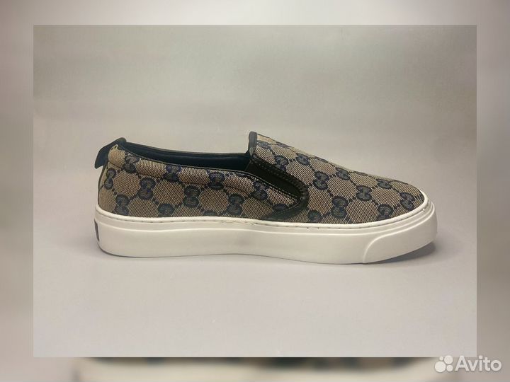 Слипоны мужские Gucci