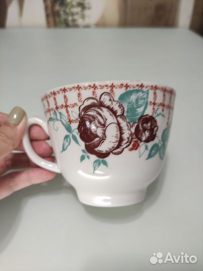 Чашка большая лфз фарфор СССР