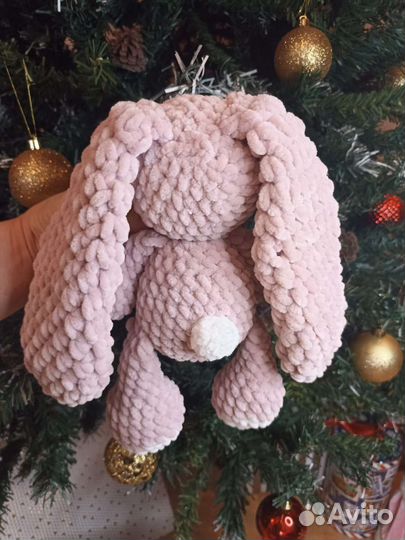 Мягкая игрушка заяц ручная работа