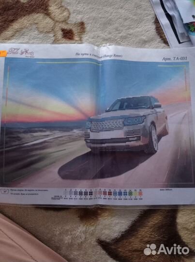 Схема для вышивки бисером