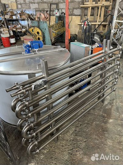 Предохладитель молока трубчатый