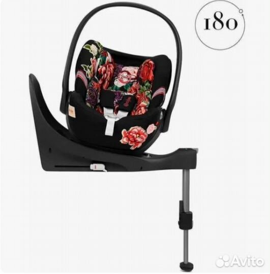 Автолюлька Cybex Cloud z i-size FE Spring + База