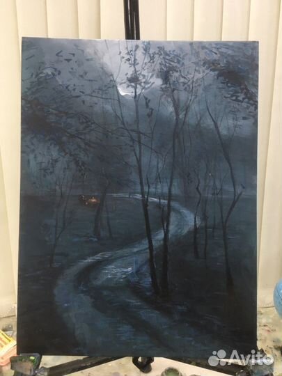 Картина «Одинокий путник»