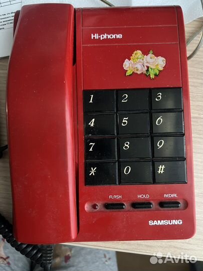 Телефон стационарный кнопочный