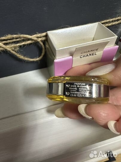 Духи женские chanel chance 7,5мл оригинал