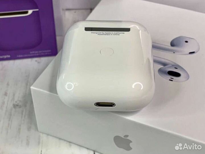 Airpods 2 Premium (2023) + чехол в подарок