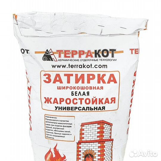 Смесь кладочная жаростойкая для печей и каминов