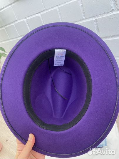 Шляпа фетровая женская