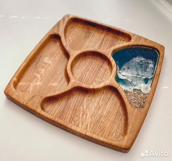 Менажница деревянная