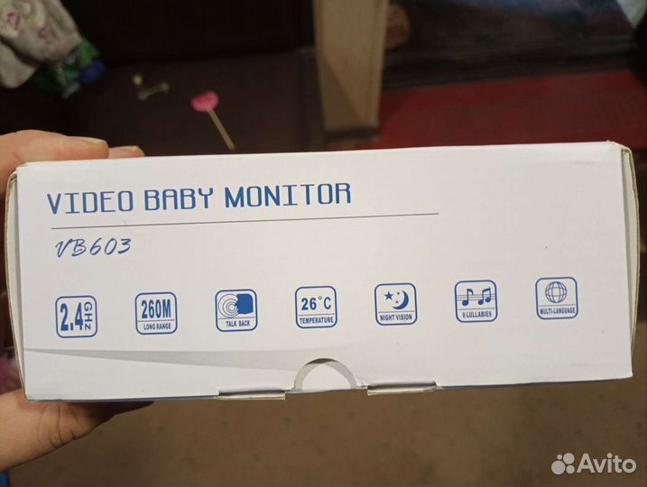 Видеоняня baby monitor VB 603