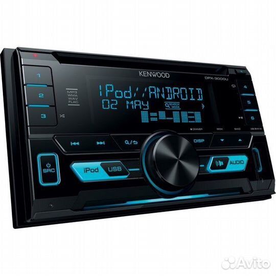 Автомагнитола Kenwood dpx-3000u bluetooth 2 din