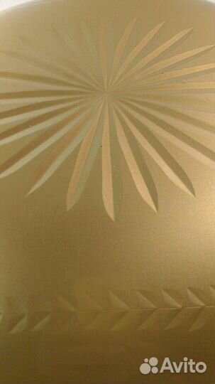 Блюдо цветное стекло с рисунком