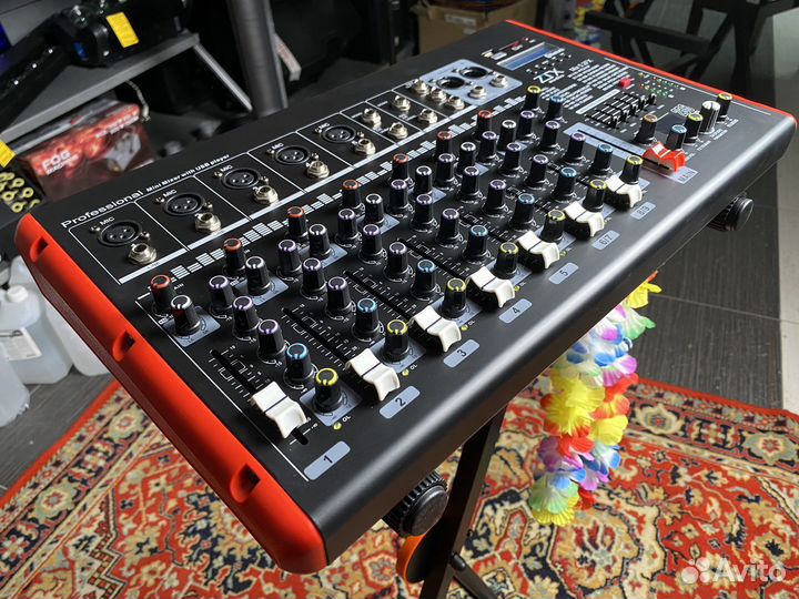 Микшерный Пульт С USB Плеером ZTX audio Mix 5.2.Fx