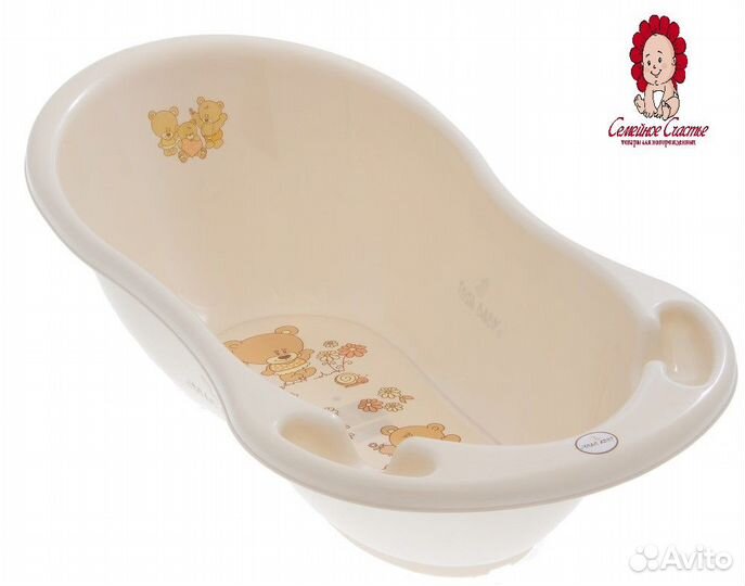 Ванночка для купания с горкой