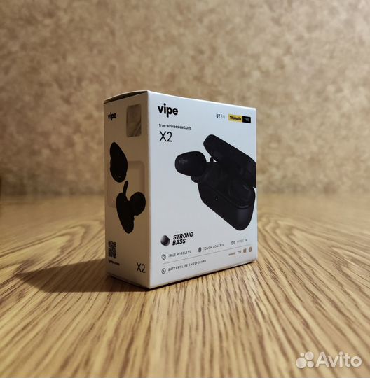 Беспроводные наушники TWS Vipe X2 (новые)